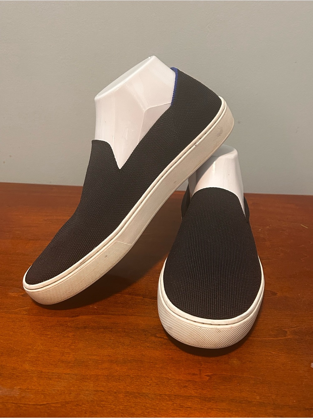 Rothy's original Black Slip-On Knit Loafer/sneaker size 9.5